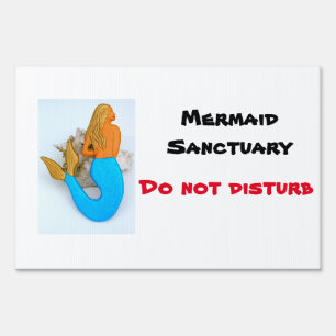 mermaid sanctuary sign