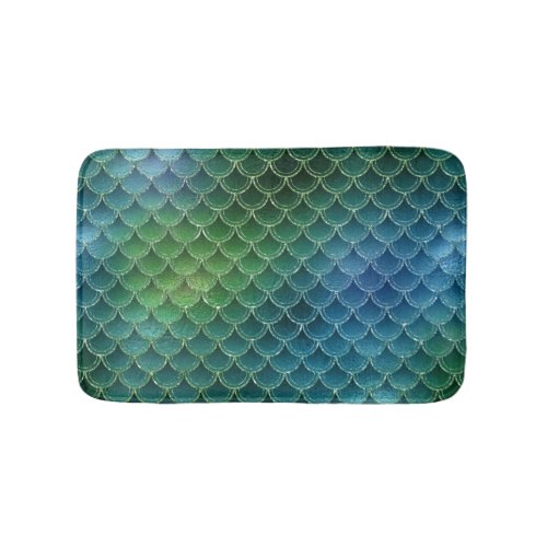 Mermaid Scale  Bath Mat