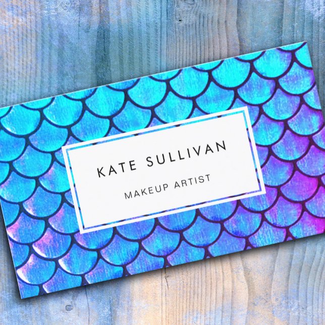 mermaid scale business card (Creator Uploaded)