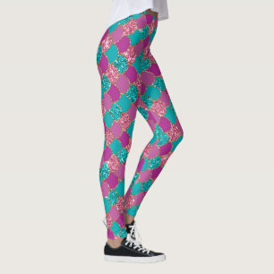 Mermaid Scale Leggings - Yoga & Boating Pants