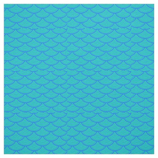 mermaid scales #2 Thunder_Cove blue/aqua Fabric