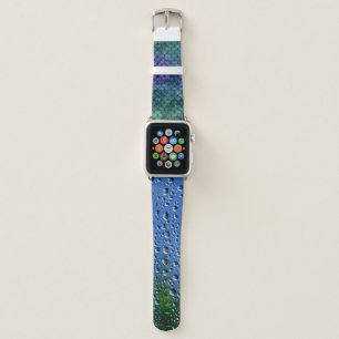Mermaid Scales and Waterdrops Apple Watch Band