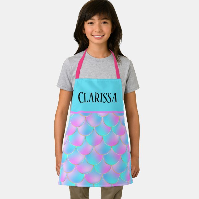Mermaid Scales Apron (Insitu)