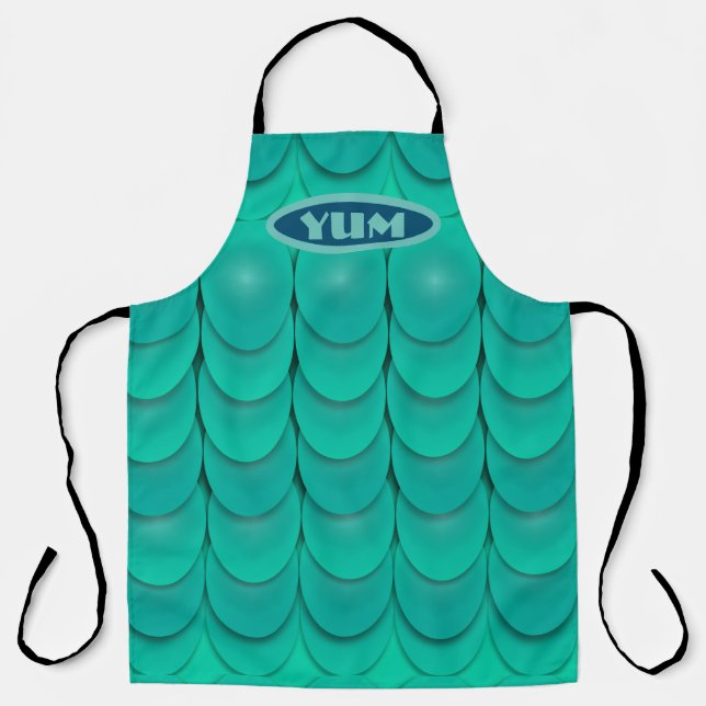 Mermaid Scales Apron (Front)