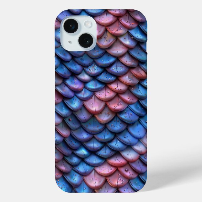 Mermaid Scales Case-Mate iPhone Case (Back)