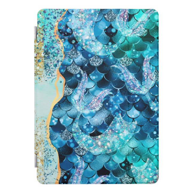 Mermaid Scales iPad Pro Cover (Front)