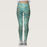 Mermaid Scales Leggings<br><div class="desc">Every girl has at least a little part of her that wishes she were a mermaid!</div>