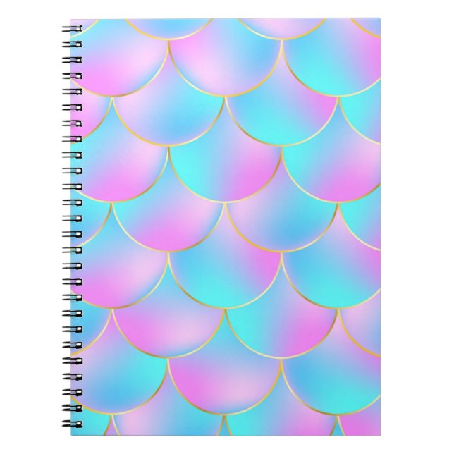 Mermaid Scales Notebook (Front)