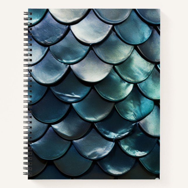 Mermaid Scales Notebook (Front)