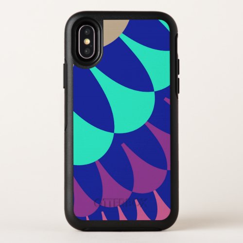 Mermaid Scales OtterBox Symmetry iPhone X Case