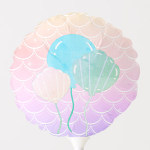 Mermaid scales Party Balloon