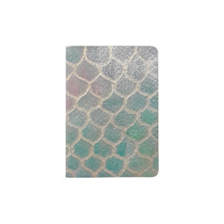 Mermaid Scales Passport Holder