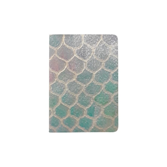 Mermaid Scales Passport Holder (Front)