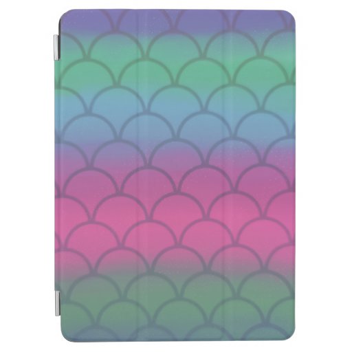 Mermaid scales pattern iPad air cover