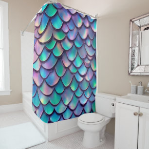 Mermaid Scales Shower Curtain