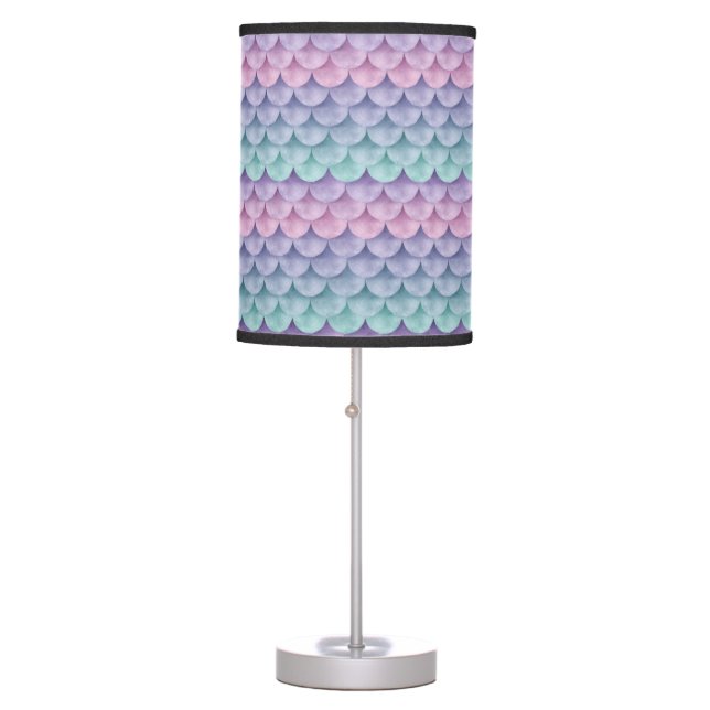 Mermaid Scales Table Lamp (Front)