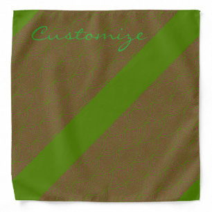 mermaid scales Thunder_Cove green Bandana