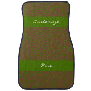 mermaid scales Thunder_Cove green Car Mat
