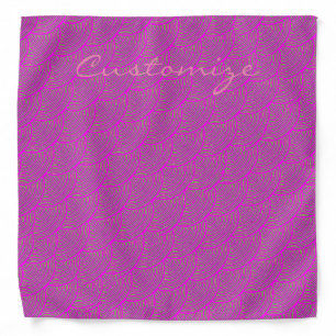 mermaid scales Thunder_Cove purple/pink Bandana