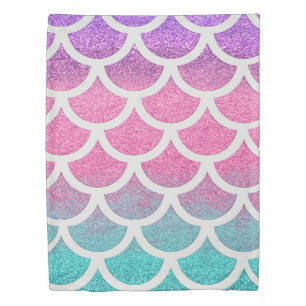 Mermaid Scales Twin Duvet Cover