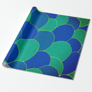 Mermaid Scales Wrapping Paper