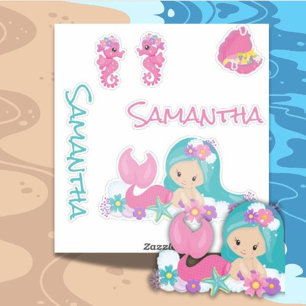 Mermaid Sea friends Sticker