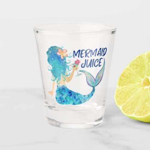 Mermaid Sea  Mermaid Juice Shot Glass