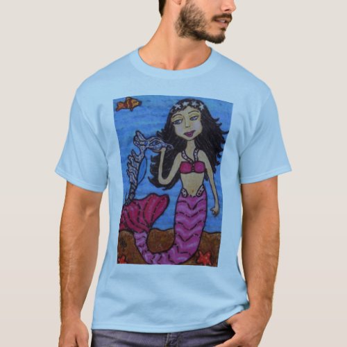 Mermaid  Seahorse Shirt