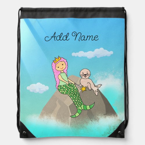 Mermaid & Seal Friend Backpack