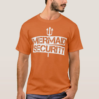 Mermaid Security Shirt Men Boys Swim Team Gift Swi