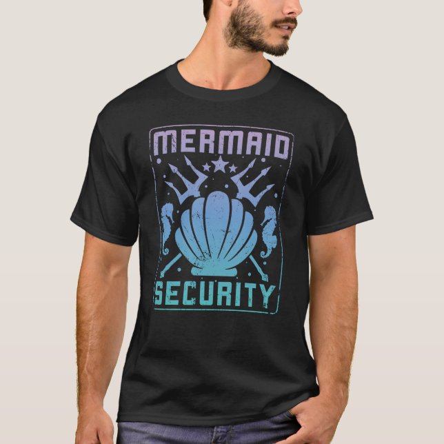 Mermaid Security T-Shirt (Front)