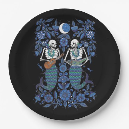 Mermaid Serenade DOD Party Paper Plates