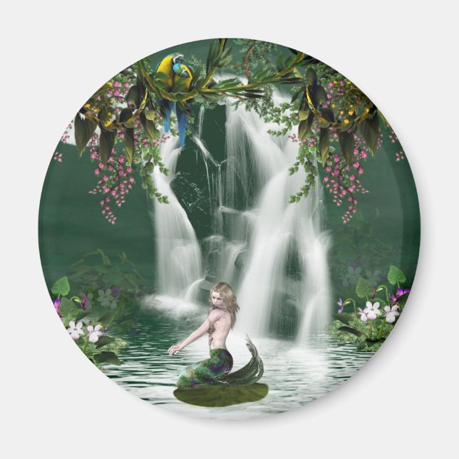 Mermaid Shower Magnet (Front)