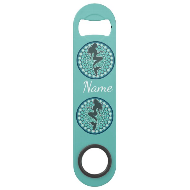 Mermaid Silhouette in Bubbles Thunder_Cove  Bar Ke Bar Key (Front)