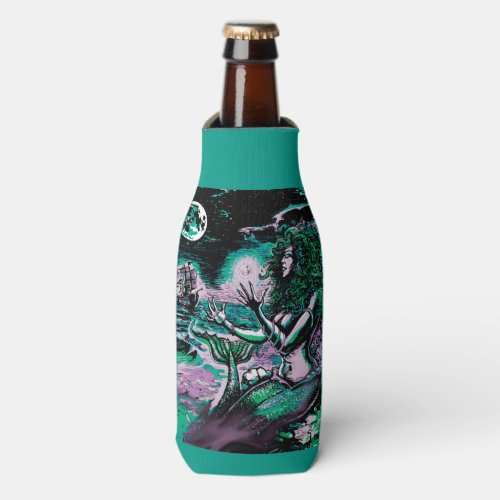 Mermaid Siren Atlantis Pearl Bottle Cooler