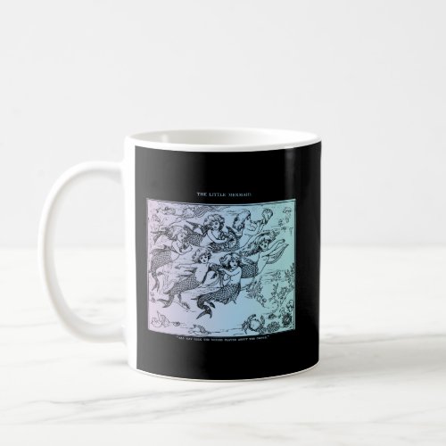 Mermaid Sisters Fairy Tale Fantasy Mermaidcore Coffee Mug