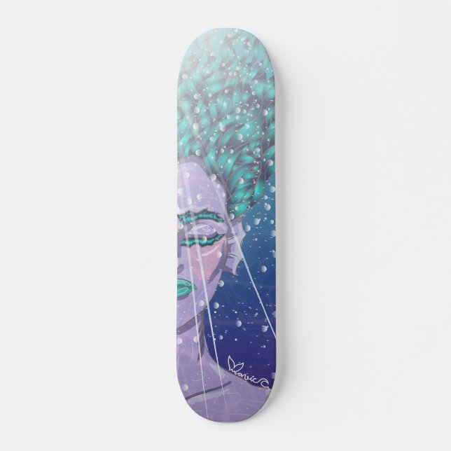 Mermaid Sk8 Skateboard (Front)