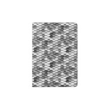 mermaid skin in black and white (pattern)