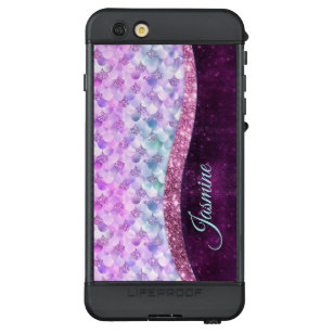 LIFESCRAZY LUXURY PRINT iPHONE CASE (BLACK)