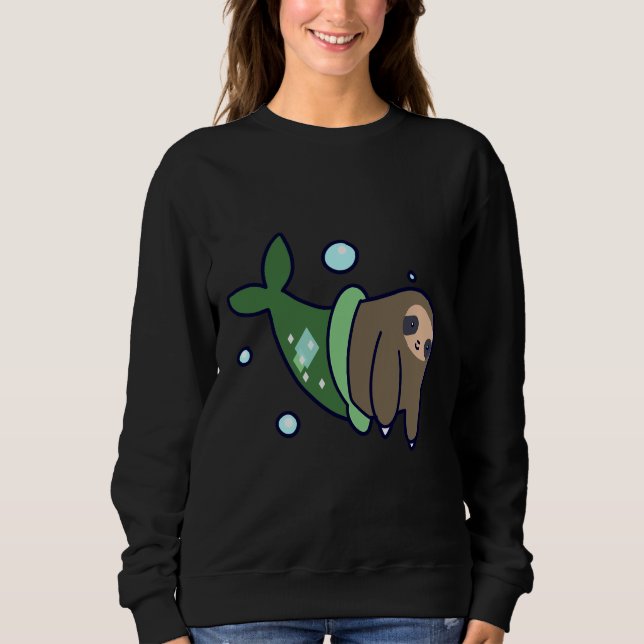 Mermaid Sloth Sweatshirt (Front)