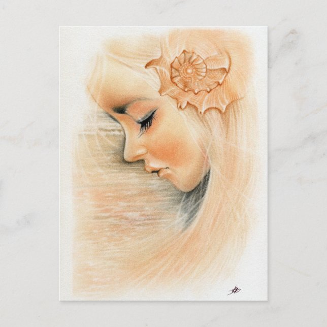 Mermaid Sounds of the Ocean postcard (Front)