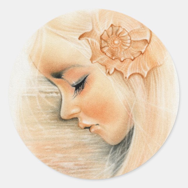 Mermaid Sounds of the Ocean sticker (Front)
