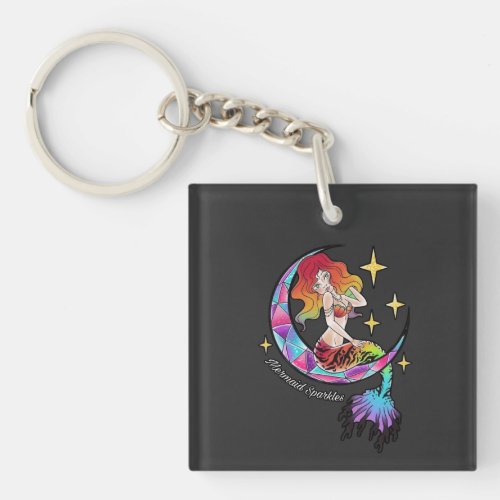 Mermaid Sparkles Keychain