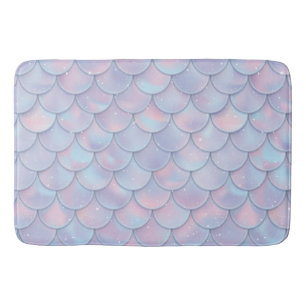 Mermaid Sparkling Scales Bath Mat