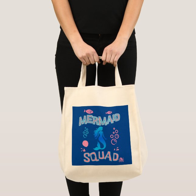 Mermaid Squad Tote Bag (Front (Product))