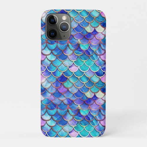 Mermaid Stained Glass iPhone 11 Pro Case