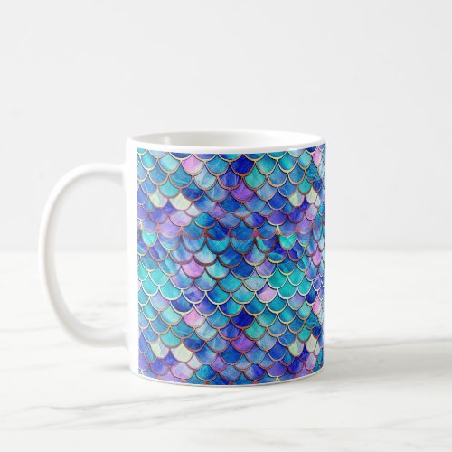 Mermaid Stained Glass Coffee Mug