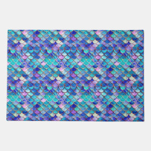 Mermaid Stained Glass Doormat