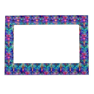 Mermaid Stained Glass Magnetic Frame