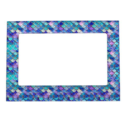 Mermaid Stained Glass Magnetic Frame